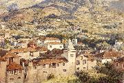 Poynter, Sir Edward John Funchal Morning Sun oil painting artist